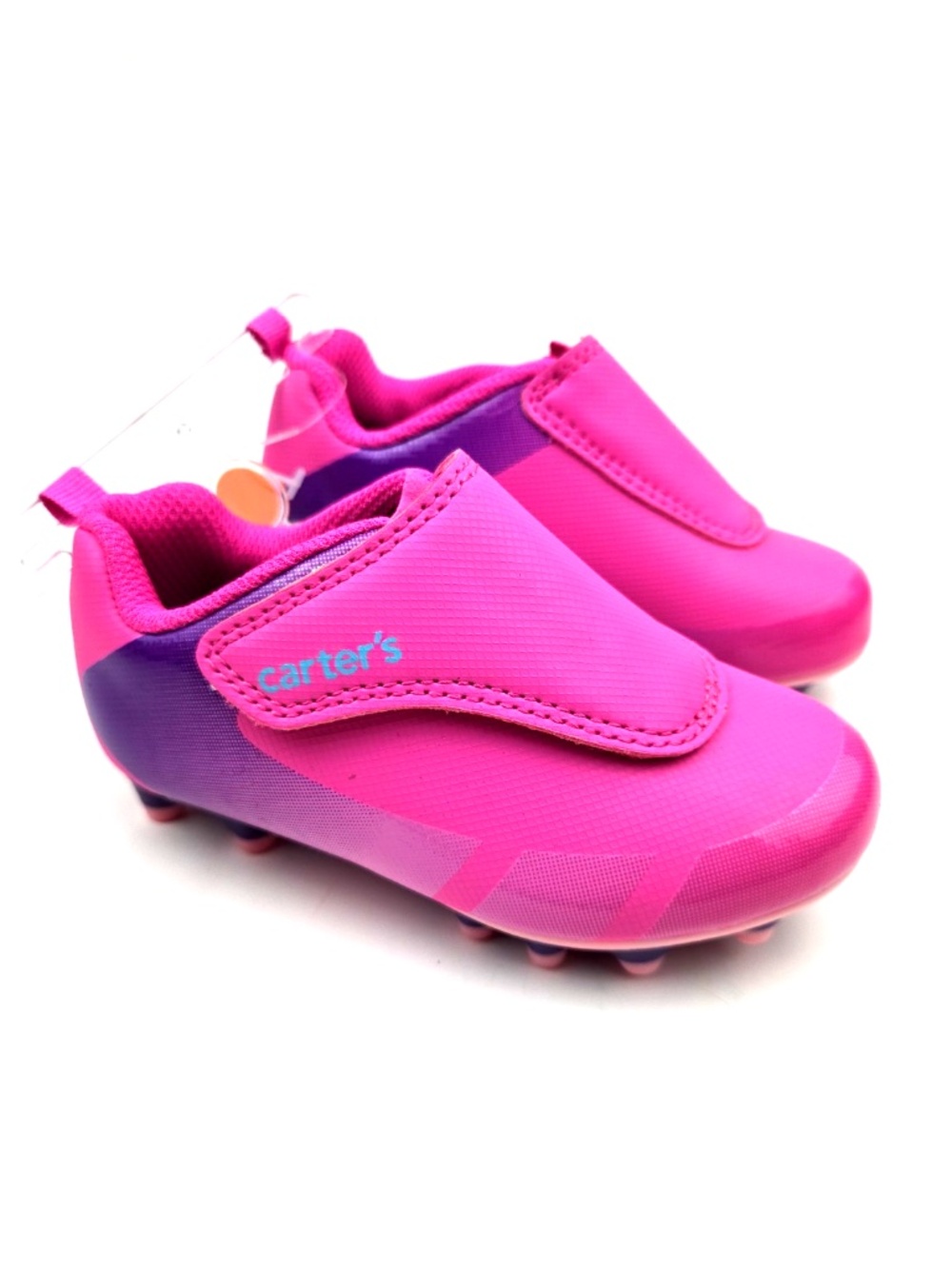 Carter's Soccer Cleats Size 7m Toddler Girls Pink Purple Sports Children Kids